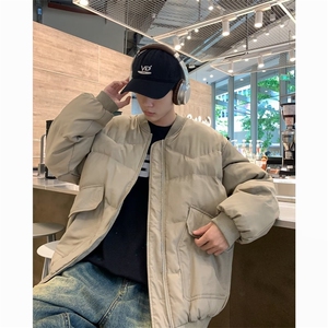 冬季棉服棉衣男生加厚保暖面包服运动休闲潮牌帅气外套m221p75图片