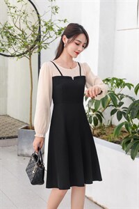 新款百搭连衣裙,女装连衣裙,雪天使