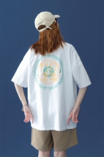 1中性风图案已注册大码M-5XL休闲情侣潮短袖T恤男796F25控39，男装T恤，星座226-2