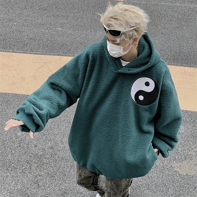 MC903-P53控88双刷双摇粒绒刺绣图案320克,男装卫衣,星座1611A-1