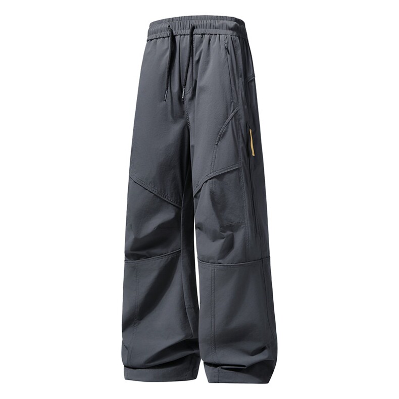 春款美冲锋裤男户外机能风登山运动裤高街设计感休闲裤AK0251-P53,男装休闲裤,星座308B-2