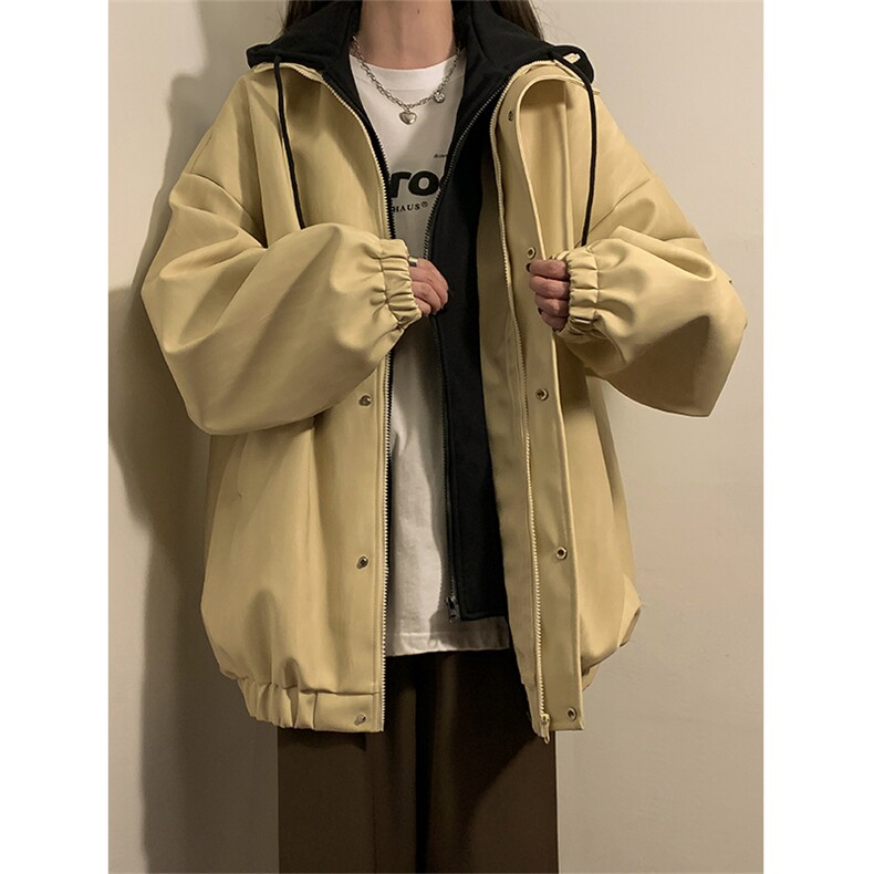 秋季皮衣美式潮牌青少年百搭夹克情侣春装外套XZ102B-1-JK2562P95,男装皮衣,星座102B-1