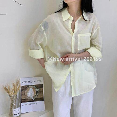 夏季新款韩系百搭防晒衫，女装，Here Bella(5F)