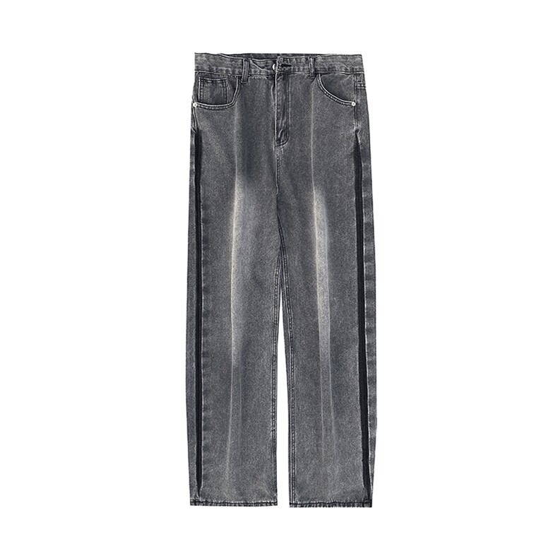开春新品美式高街牛仔裤休闲裤直筒潮男长裤N0745-P43,男装牛仔裤,星座308B-1