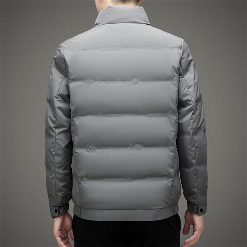 立领羽绒服保暖男装2023新款柔软轻保暖白鸭绒防寒服JZW2206-P215,男装羽绒服,星座1105-3