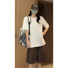 美式风简约重磅短袖T恤男女休闲宽松型百搭圆领上衣T3710-特价P27，男装T恤，电商A007