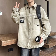青少年纯棉夹克潮流外套YCGW2410，男装夹克，星座1206（原A206）