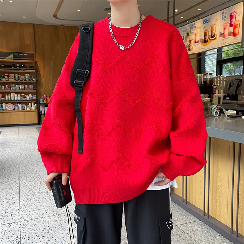 秋季新款圆领毛衣男休闲针织打底衫潮MY803-特P58,男装针织衫/毛衣,星座210-1
