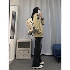 美式hiphop牛仔裤修身直筒微喇叭裤，男装牛仔裤，星座310A-4