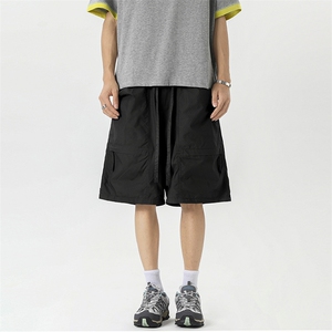 夏季穿孔工装短裤大口袋透气网眼五分裤运动裤 310A-4-DK20-P35图片