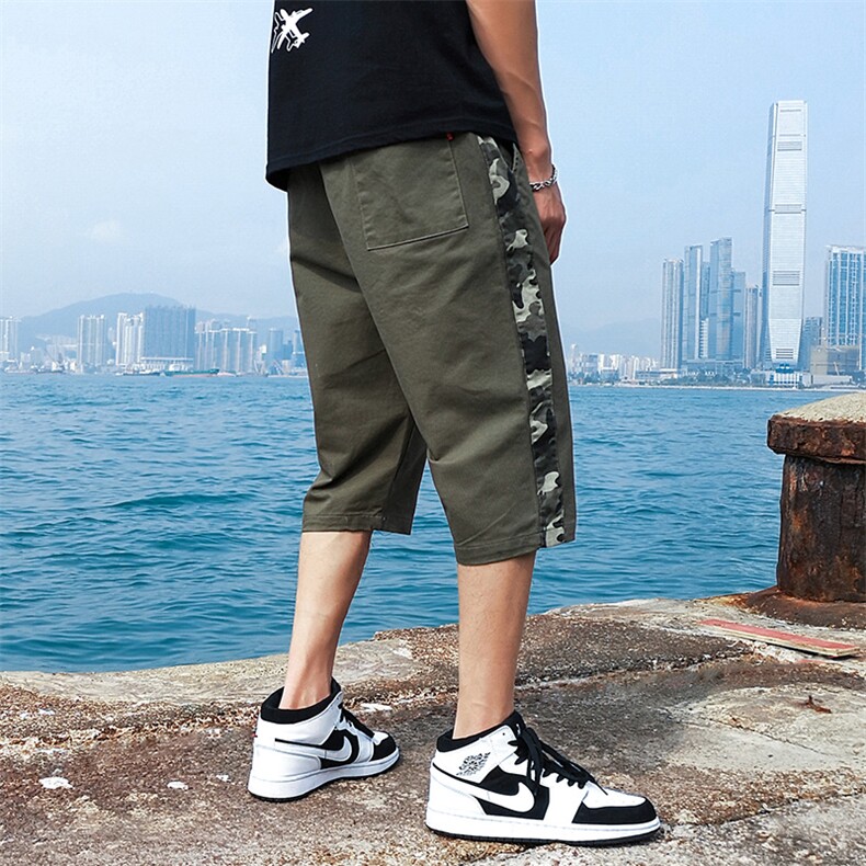 工装短裤男夏季2021新款韩版宽松七分休闲裤DS-C305A-Q,男装休闲裤,电商C305A