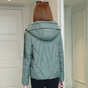 2021新款冬装女韩版大码女装宽松中长款棉服外套面包服图片