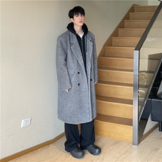 A450-FY1118-P185-控258毛呢大衣中长款好东西，男装风衣，电商A450