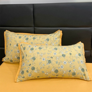 春夏新款A类双层纱水洗棉麻四件套图片