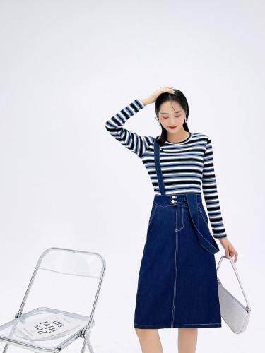 秋季新款两件套牛仔套裙，其它，TC9