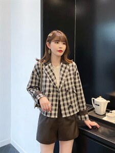 韩版小香风小外套图片