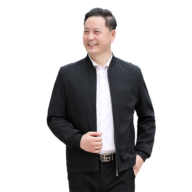 NN9956钱塘2020-3春秋新款商务休闲合身百搭中年男士外套P62,男装夹克,钱塘207-3