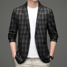 2023年春款男士上衣无缝单件西服P205，男装西服，电商D223-1