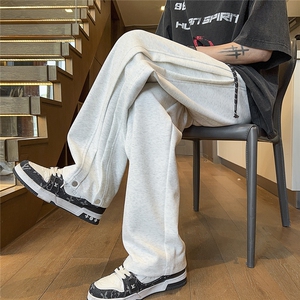 休闲裤男宽松设计款卫裤D329-QM689-特P50-控88图片