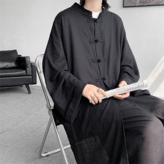 新中式加长款长袖长裤防晒TZ749-特批85上衣特批50裤子特批35，男装防晒衣，电商A059