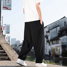 2026夏季新款宽松大码纯色休闲风男装休闲裤K2612，男装休闲裤，电商A008