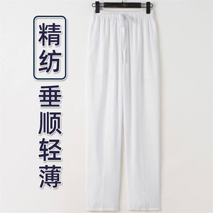 男士休闲裤棉麻长裤新中式直筒裤子   XZ1512-2488-P30图片