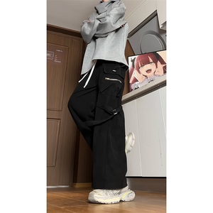 宽松休闲裤男生工装裤KD615-P5078,生日穿搭夏天微胖男生图片