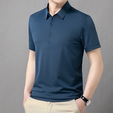 024夏季休闲时尚Polo衫男短袖夏季青年百搭T恤上衣HP199-30-P45，男装T恤，星座1105-3