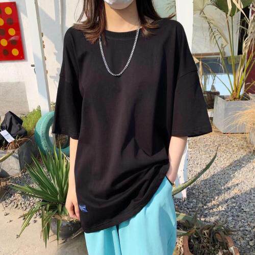 夏季新款纯色打底T，女装，HV7ING