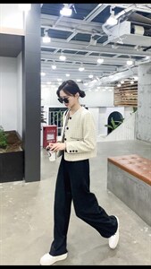 小香风外套图片