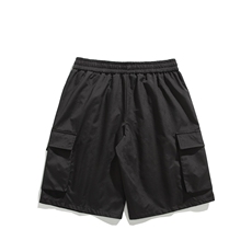 夏季新款潮流百搭工装口袋宽松休闲五分裤B315-K24116-特p30控58，男装牛仔裤，电商B315