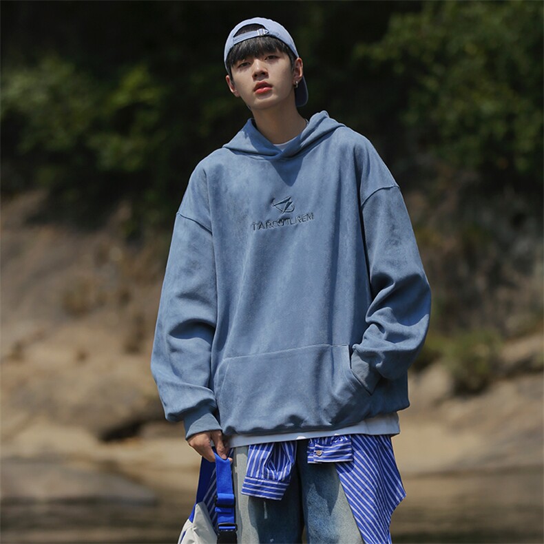 春秋连帽卫衣3个颜色男女同款917-1W2383，男装卫衣，星座917-1