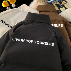 现货 抖音得物可供视频 冬季三防加厚羽绒棉衣外套面包棉服 81130图片