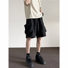 机能风工装短裤男款冰丝薄款宽松休闲五分裤SX11P28，男装牛仔裤，星座1013-1