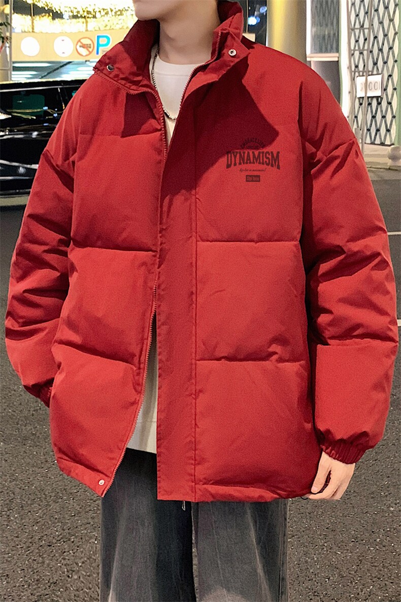 ！2024冬季新款男士立领棉衣百搭情侣印花棉服外套MY311特P55,男装棉衣,电商B220