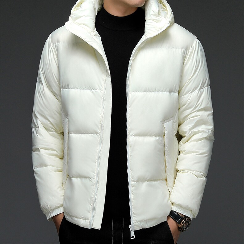男装羽绒服2023冬季新款中年加厚保暖白鹅绒上衣男士商务休闲外套，男装羽绒服，电商B212（原钱塘6029）