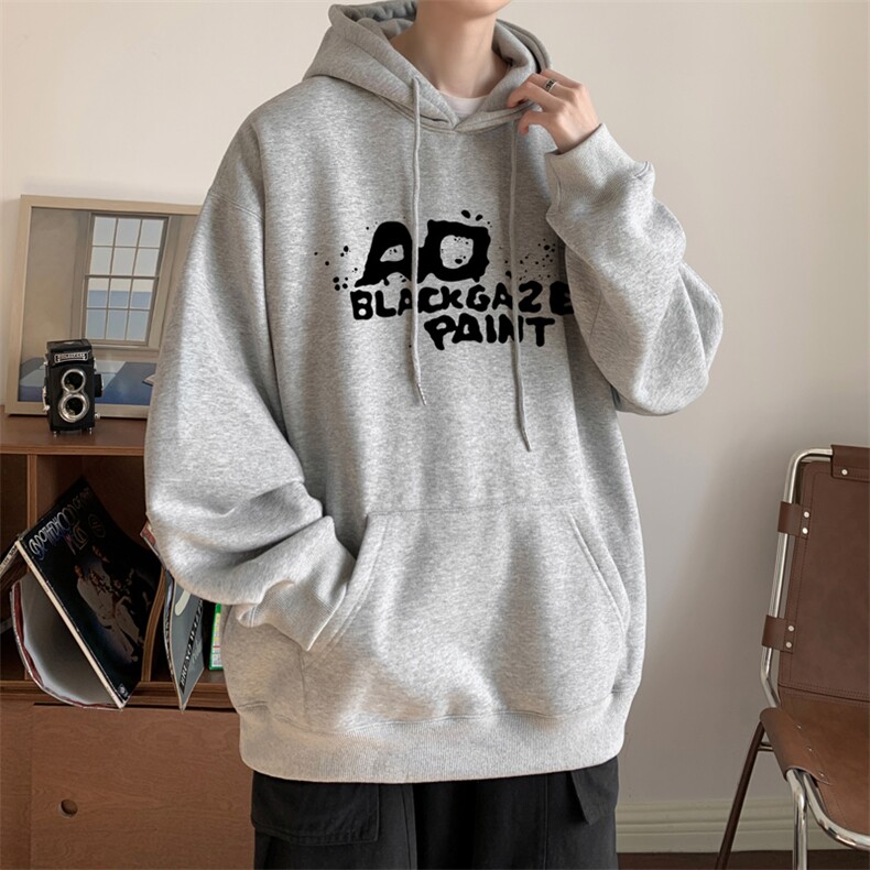 ！连帽圆领卫衣男装港风帽衫男LM145-P35,男装卫衣,电商B367