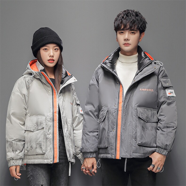 大货情侣白鸭绒外套新款短款连帽羽绒服男加厚保暖上衣8818-P130,男装羽绒服,星座1210A