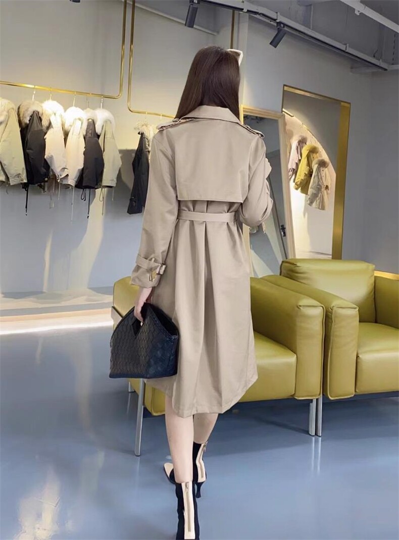 秋装新款风衣，女装风衣，艾涵o