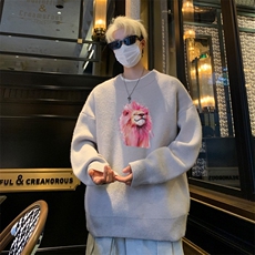 高质量！秋冬季半高领毛衣男士加绒加厚线衣针织衫男DMY528-特P38，男装针织衫/毛衣，电商B371