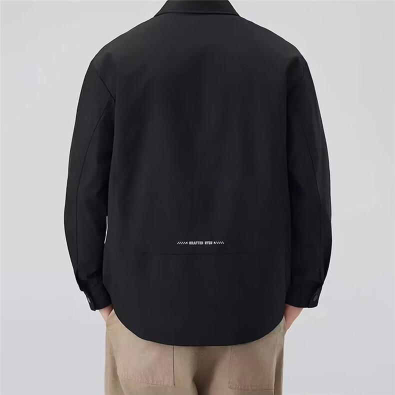 新款开衫翻领纯色夹克外套男,男装夹克,星座1206（原A206）