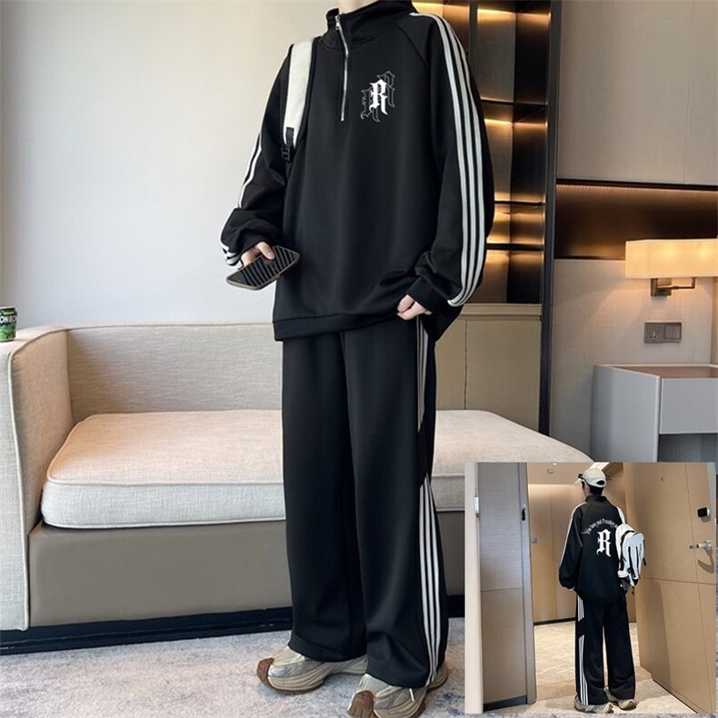 现货简约港风2026春季新款男士休闲大码卫衣外套学生立领外套W297,女装短外套,星座1816-3（原1210-3）