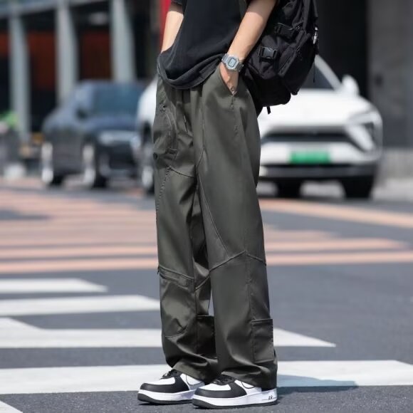 美式工装冲锋裤男季春秋新款薄款cityboy户外防水休闲裤 k03图片