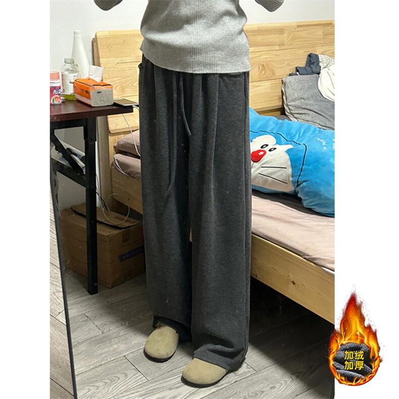 【网图】B221美式ins加绒休闲裤 LK24421-特P45控78 加绒P55 控98图片