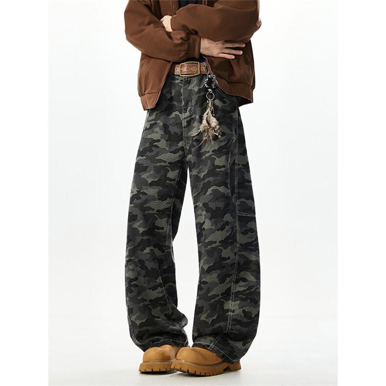 迷彩工装裤弯刀休闲裤K533-P48，男装工装外套，电商D202
