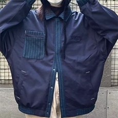 美式拼接夹克男女潮ins日系复古拼色休闲棒球服外套秋季SJ63-P58，男装夹克，星座1008