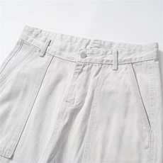 情侣美式个性复古多口袋工装七分裤女夏季宽松休闲裤K6345-P53，男装牛仔裤，星座412-3