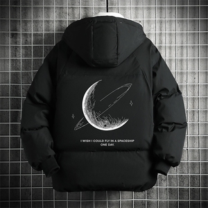 控128加绒面包服男大码羊羔毛衣男MY16246-P100图片