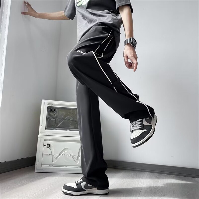 长裤休闲裤时尚潮牌男潮中腰宽松型休闲裤KB810-P35,男装休闲裤,星座1109-3