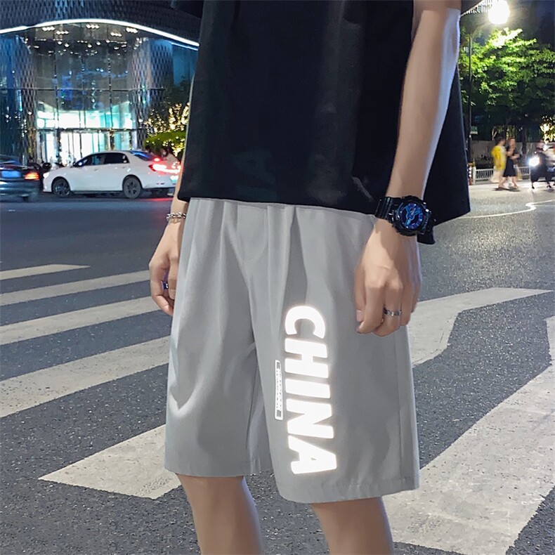 短裤男士夏季2023新款潮牌五分裤运动休闲裤DK519特批25,男装休闲裤,星座718-1